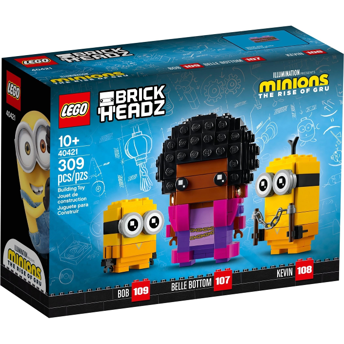 LEGO 40421 - Minions Belle Bottom, Kevin en Bob