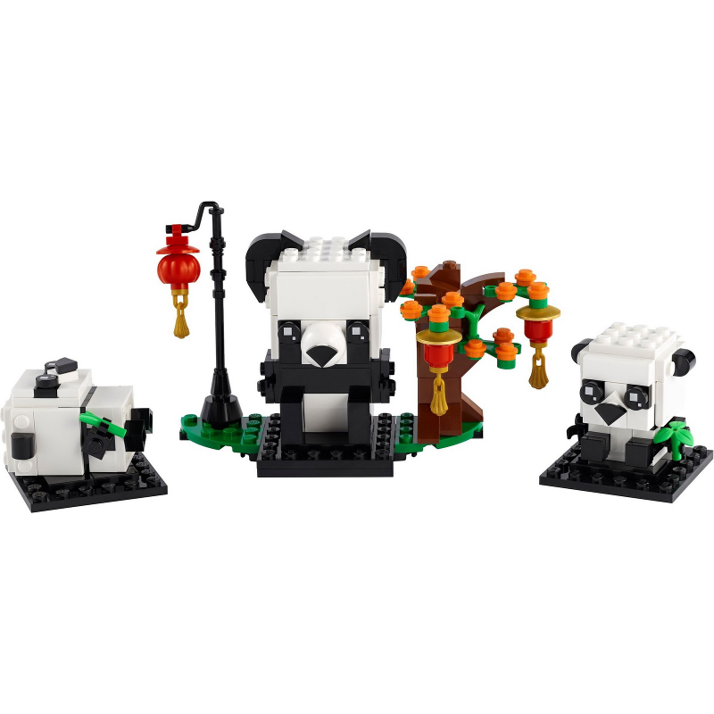 LEGO 40466 - Chinees Nieuwjaar panda's