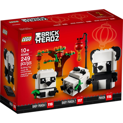 LEGO 40466 - Chinees Nieuwjaar panda's