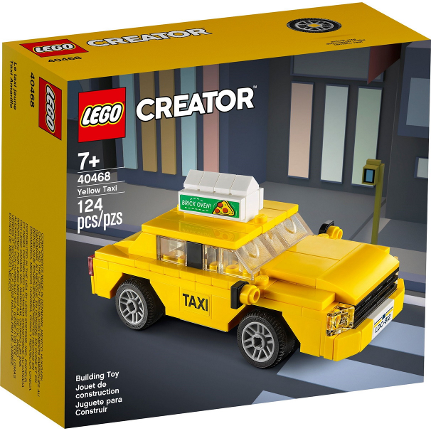 LEGO 40468 - Gele Taxi