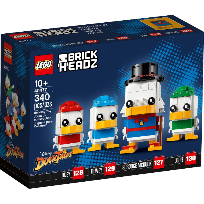 LEGO 40477 – Dagobert Duck, Tick, Trick und Track