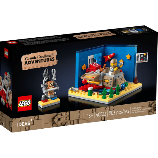 LEGO 40533 - Avonturen van de Kartonnen Kinderraket