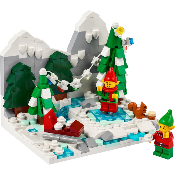LEGO 40564 - Wintertafereel met elfen