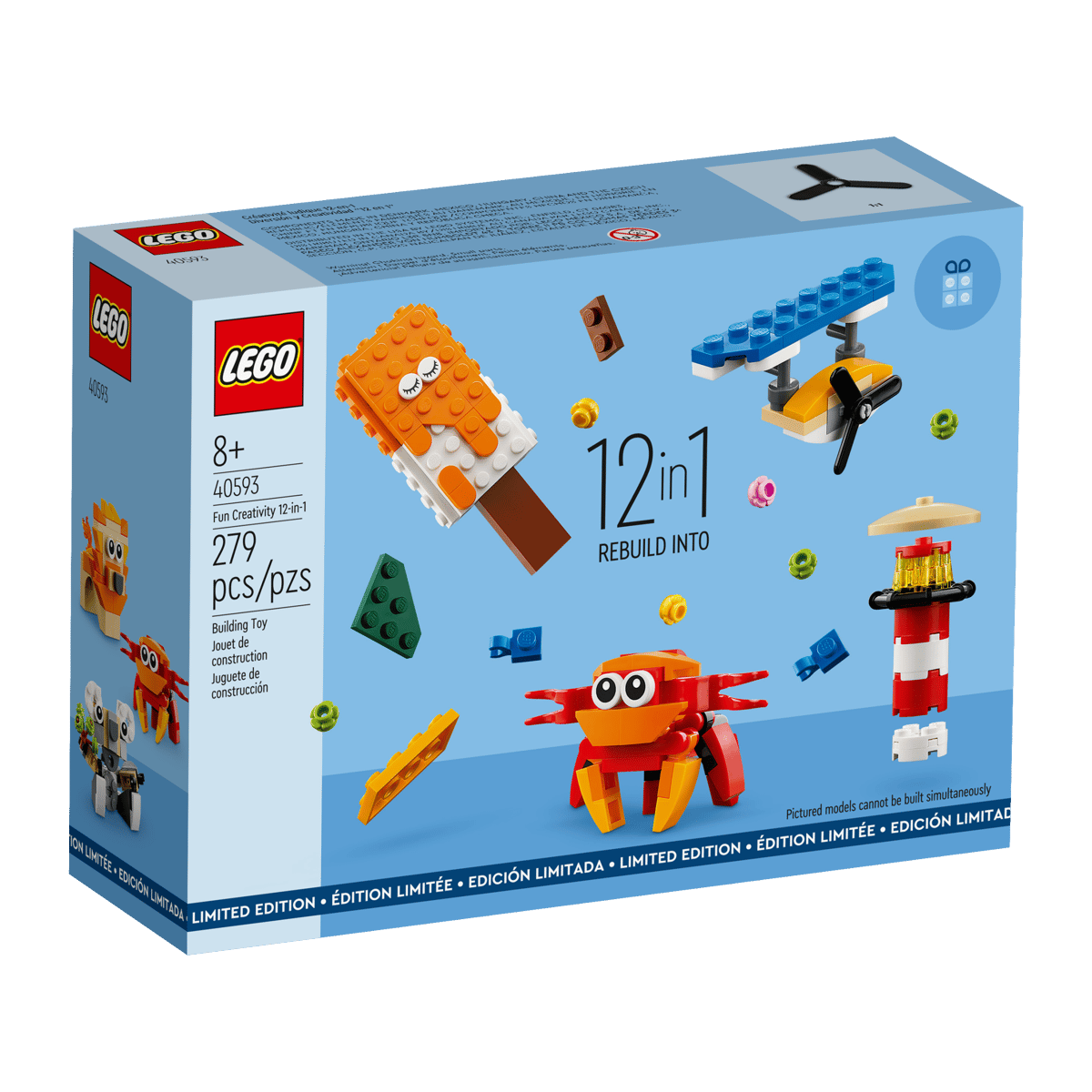 LEGO 40593 - Creatief Bouwplezier (12-in-1)