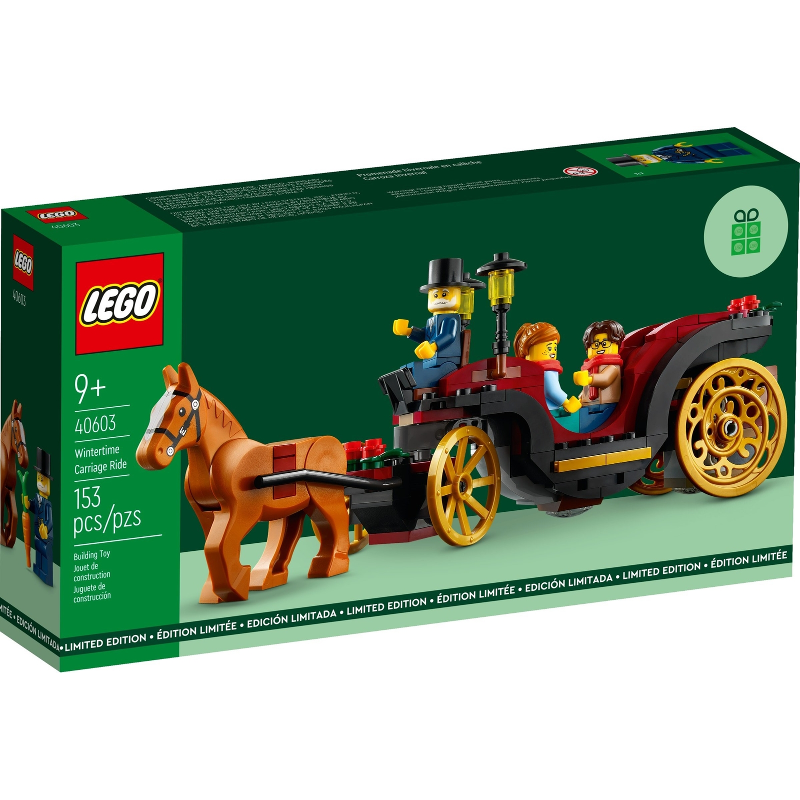 LEGO 40603 - Winterse koetstocht