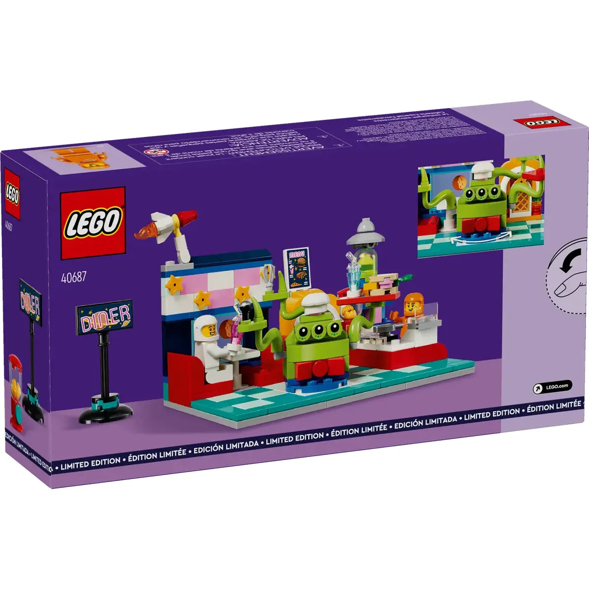 LEGO 40687 - Buitenaards restaurant