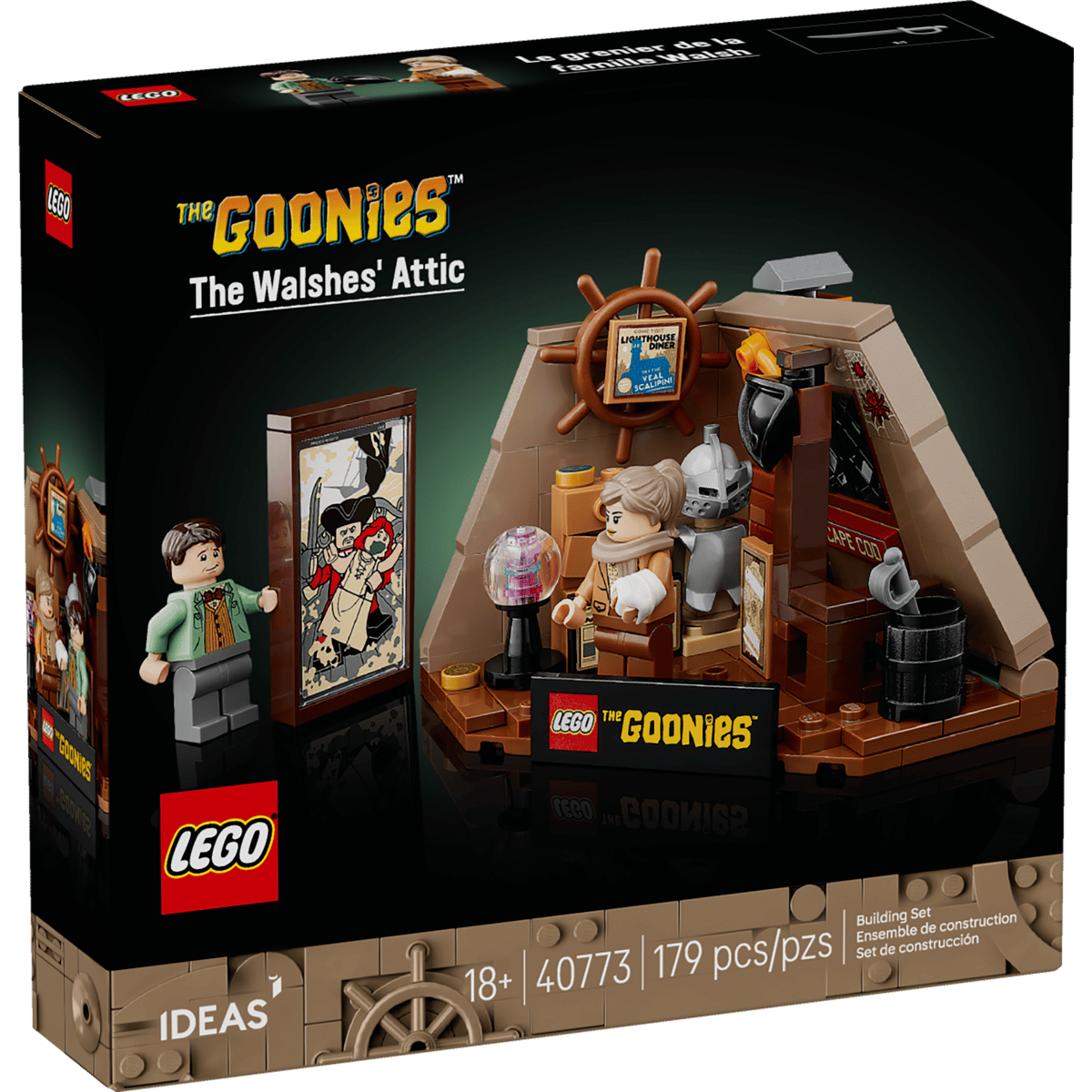 LEGO 40773 - De Goonies: De Zolder van de Familie Walsh