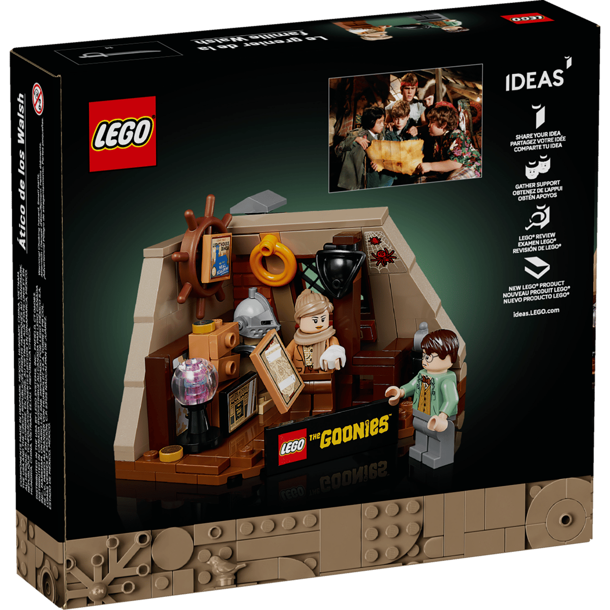 LEGO 40773 - De Goonies: De Zolder van de Familie Walsh