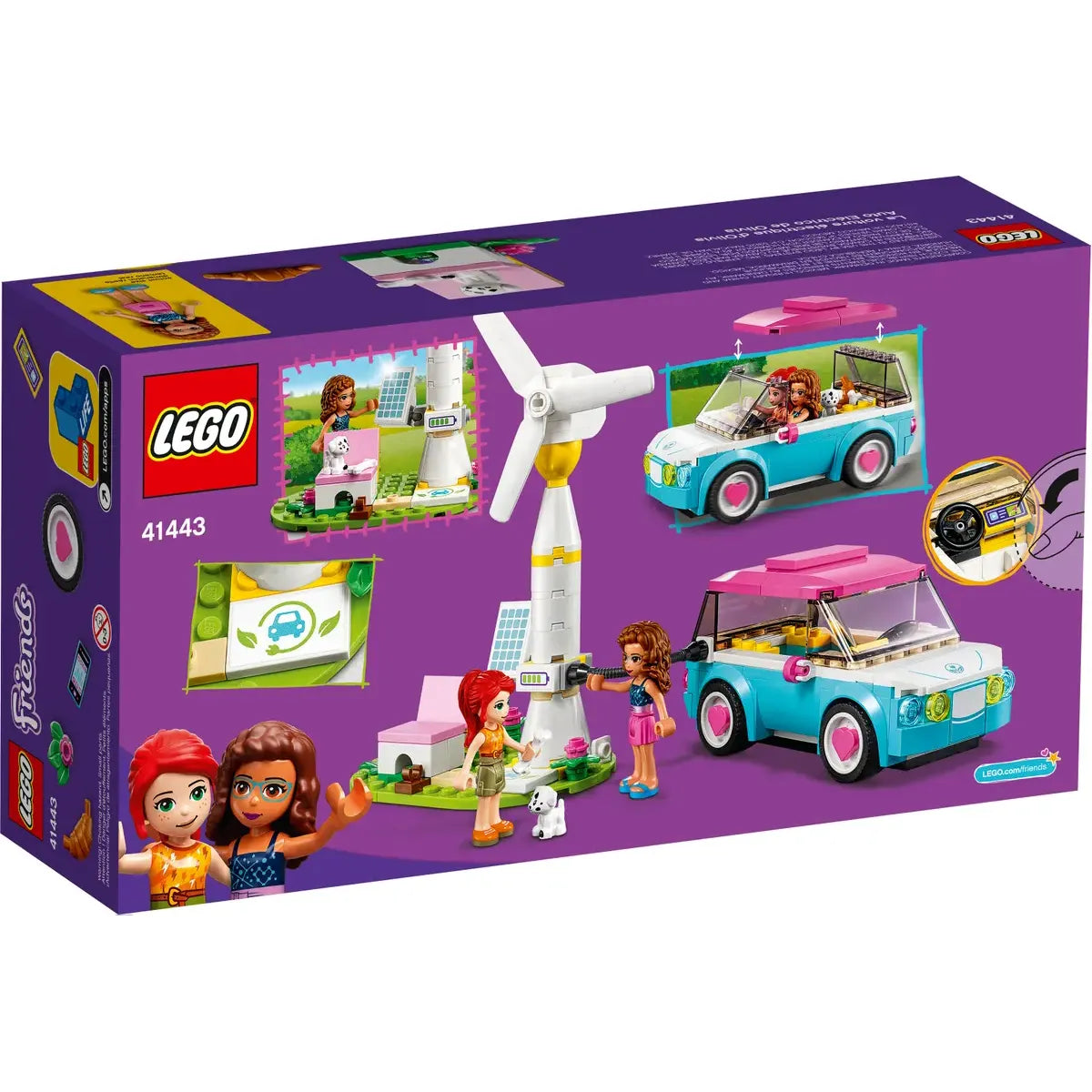 LEGO 41443 - Olivia's Elektrische Auto
