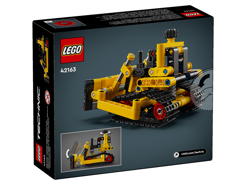 LEGO 42163 -  Zware Bulldozer