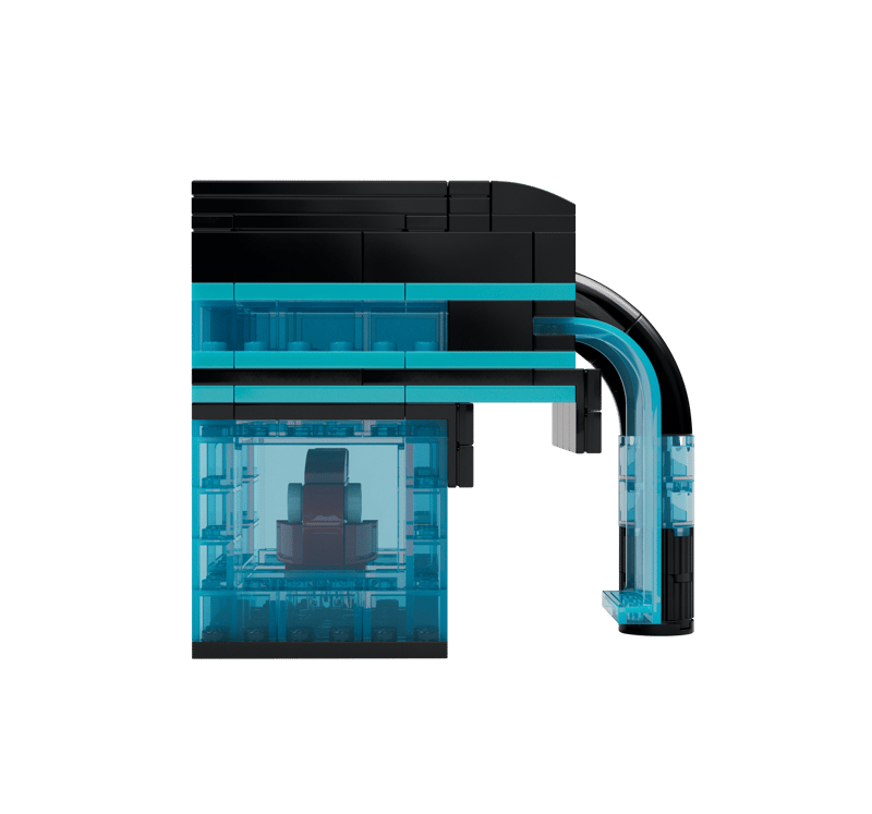 LEGO 5009823 - Aquarienfilter und Fischfutter