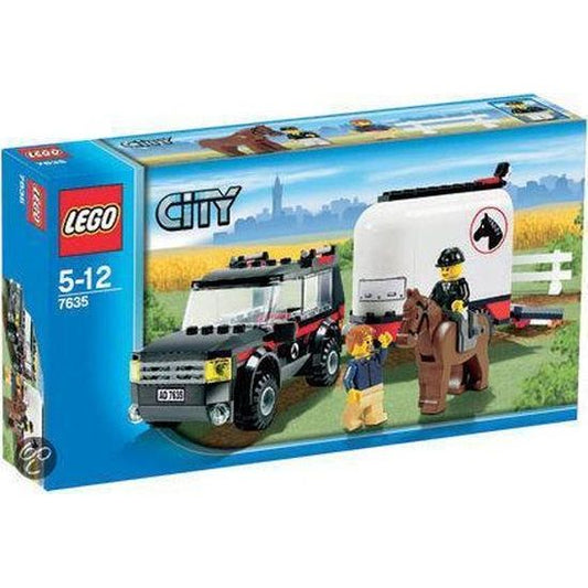 LEGO 7635 - Jeep met Paardentrailer