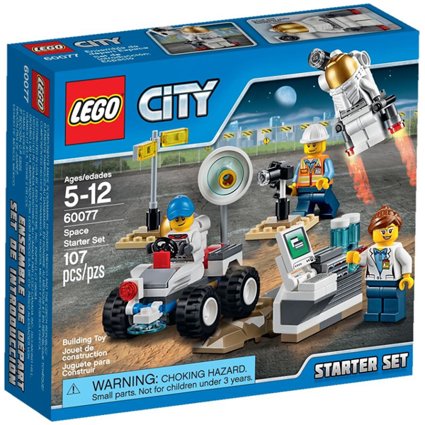 LEGO 60077 - Ruimtevaart Starter Set