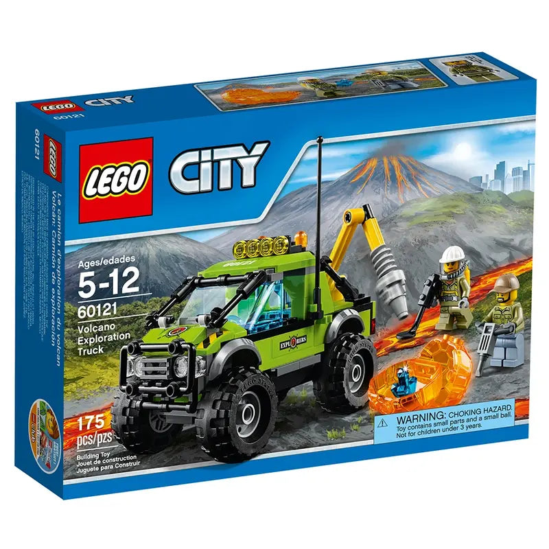 LEGO 60121 - Vulkaan Onderzoekstruck