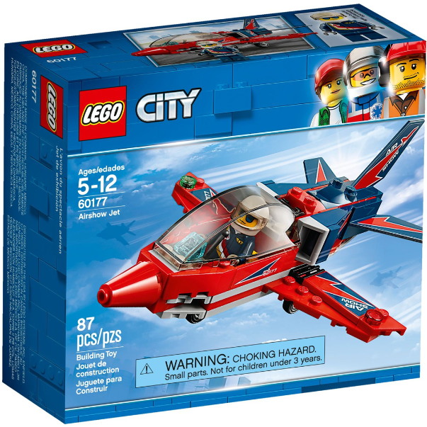 LEGO 60177 - Vliegshowjet