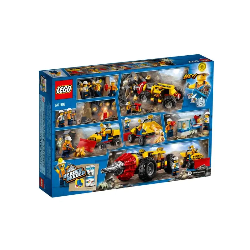 LEGO 60186 - Zware Mijnbouwboor
