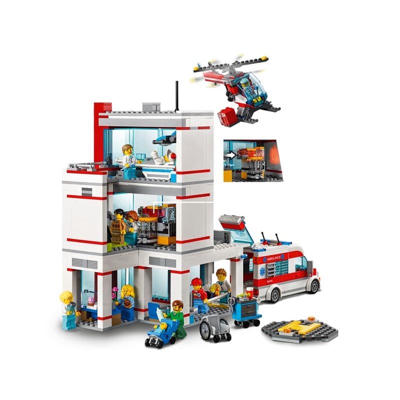 LEGO 60204 - Ziekenhuis