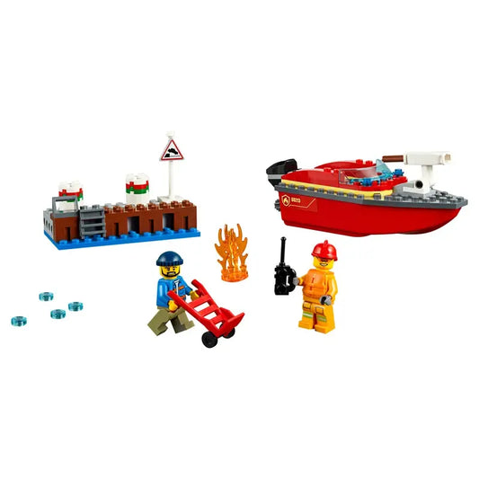 LEGO 60213 - Brand Aan De Kade