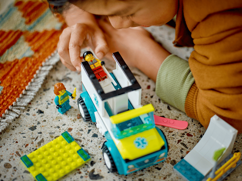 LEGO 60403 - Ambulance en Snowboarder