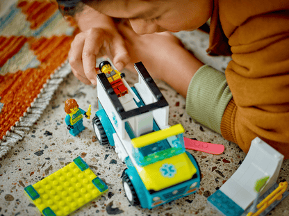 LEGO 60403 - Ambulance en Snowboarder