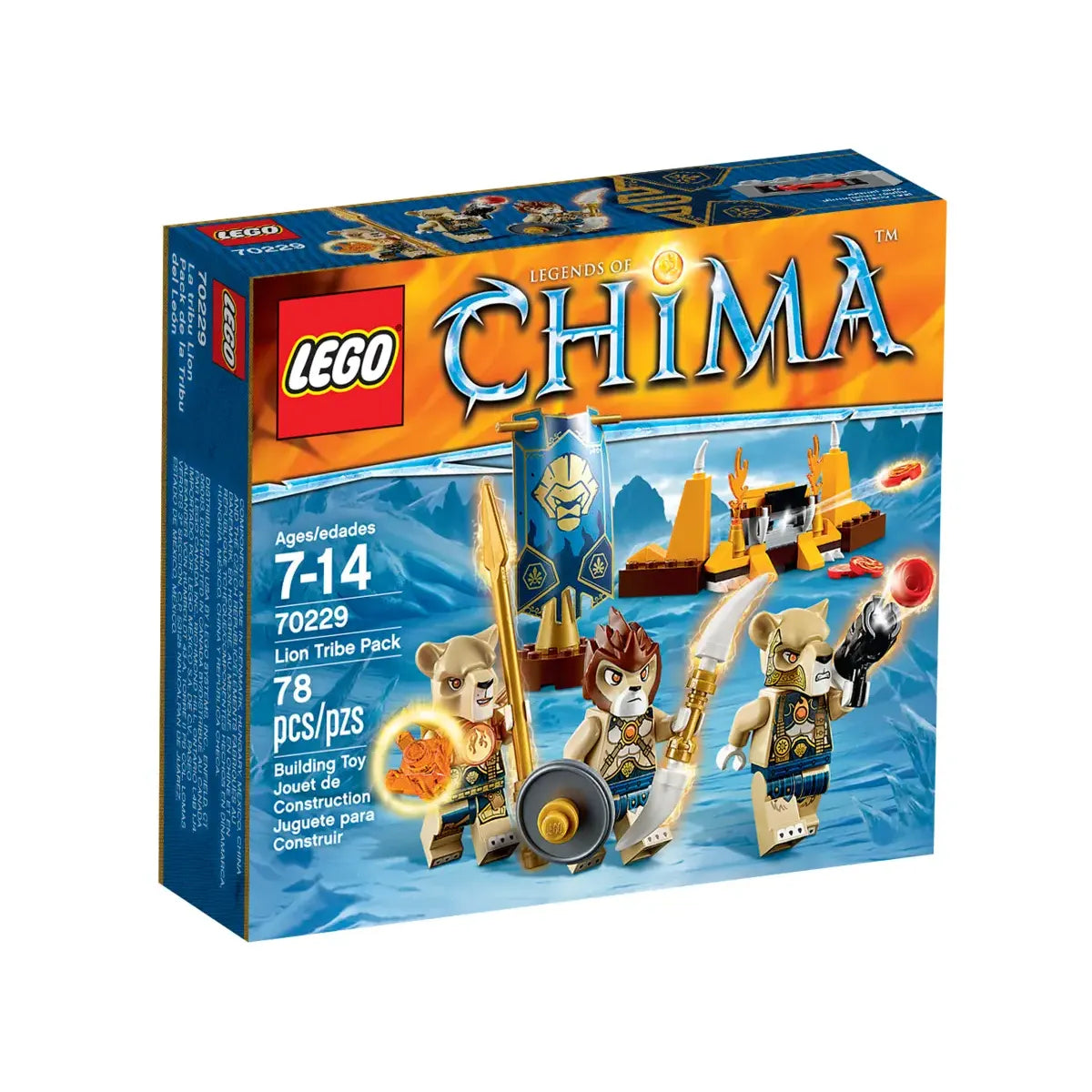 LEGO 70229 - Leeuwenstam Vaandel