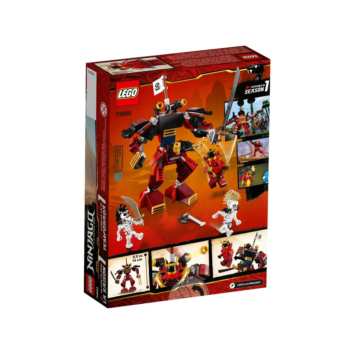 LEGO 70665 - De Samoerai Mech