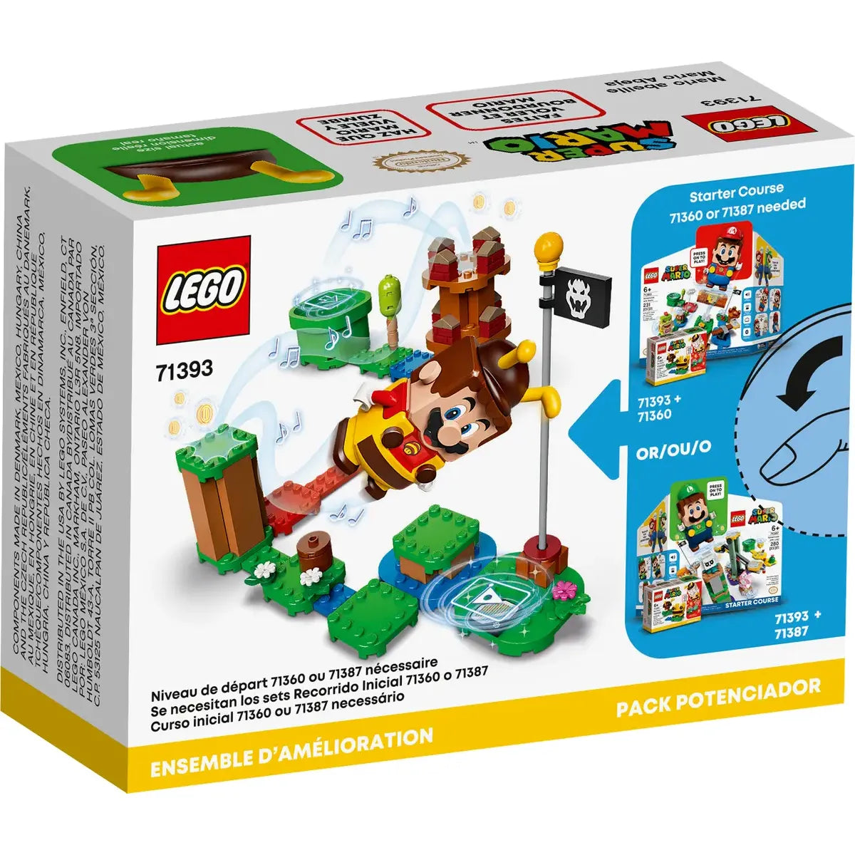 LEGO 71393 - Power-uppakket: Bijen-Mario