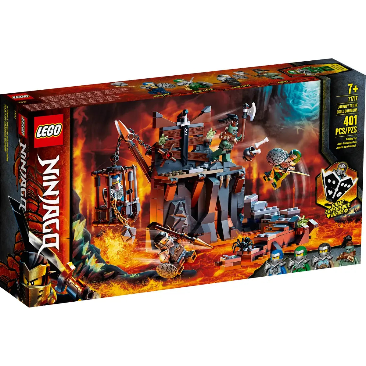 LEGO 71717 - Reis naar de Kerkers van Skull