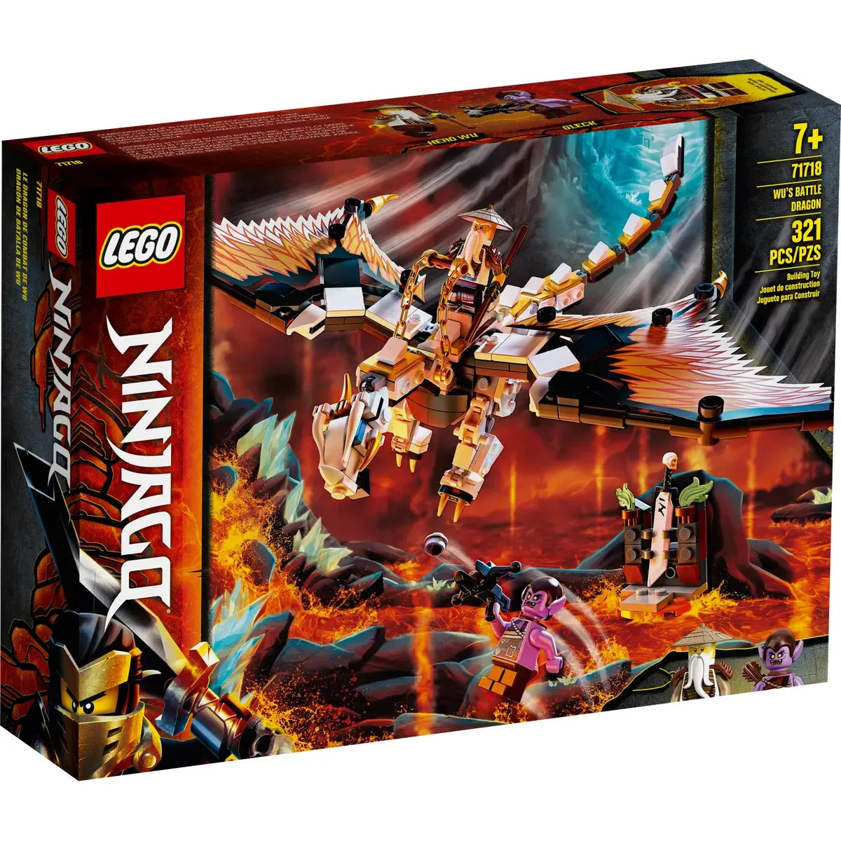 LEGO 71718 - Wus Kampfs-Drache