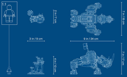 LEGO 71719 - Zane's Mino-figuur