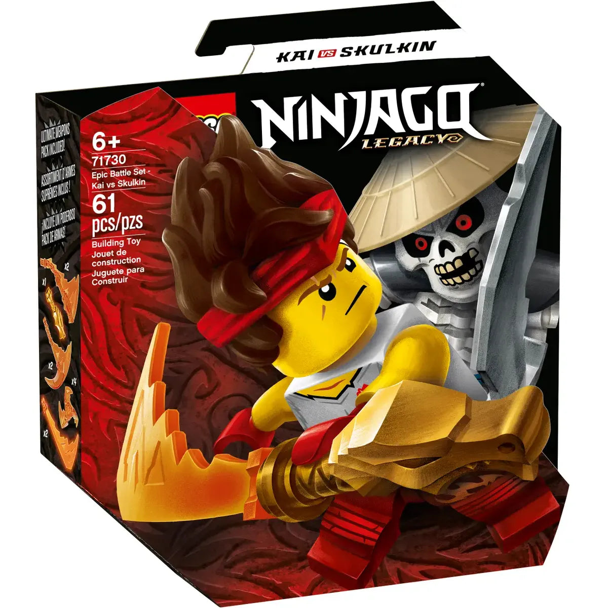 LEGO 71730 - Episches Duell - Kai gegen Skulkin