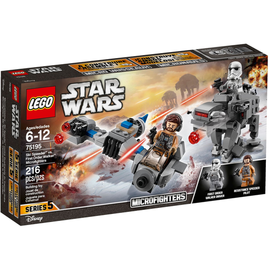 LEGO 75195 - Ski Speeder vs. First Order Walker Microfighters