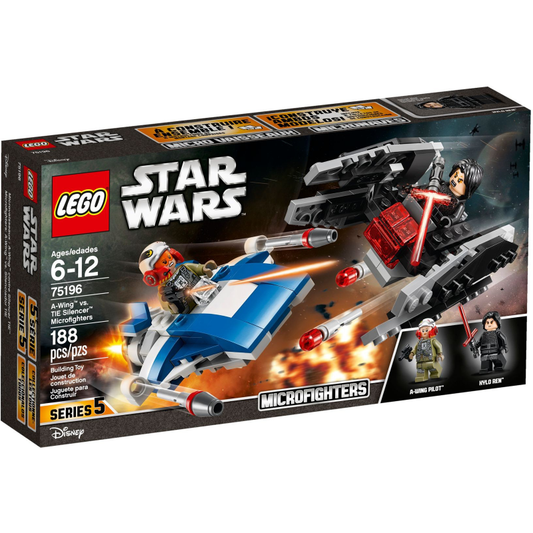 LEGO 75196 - Microvaisseaux A-wing vs. TIE Silencer