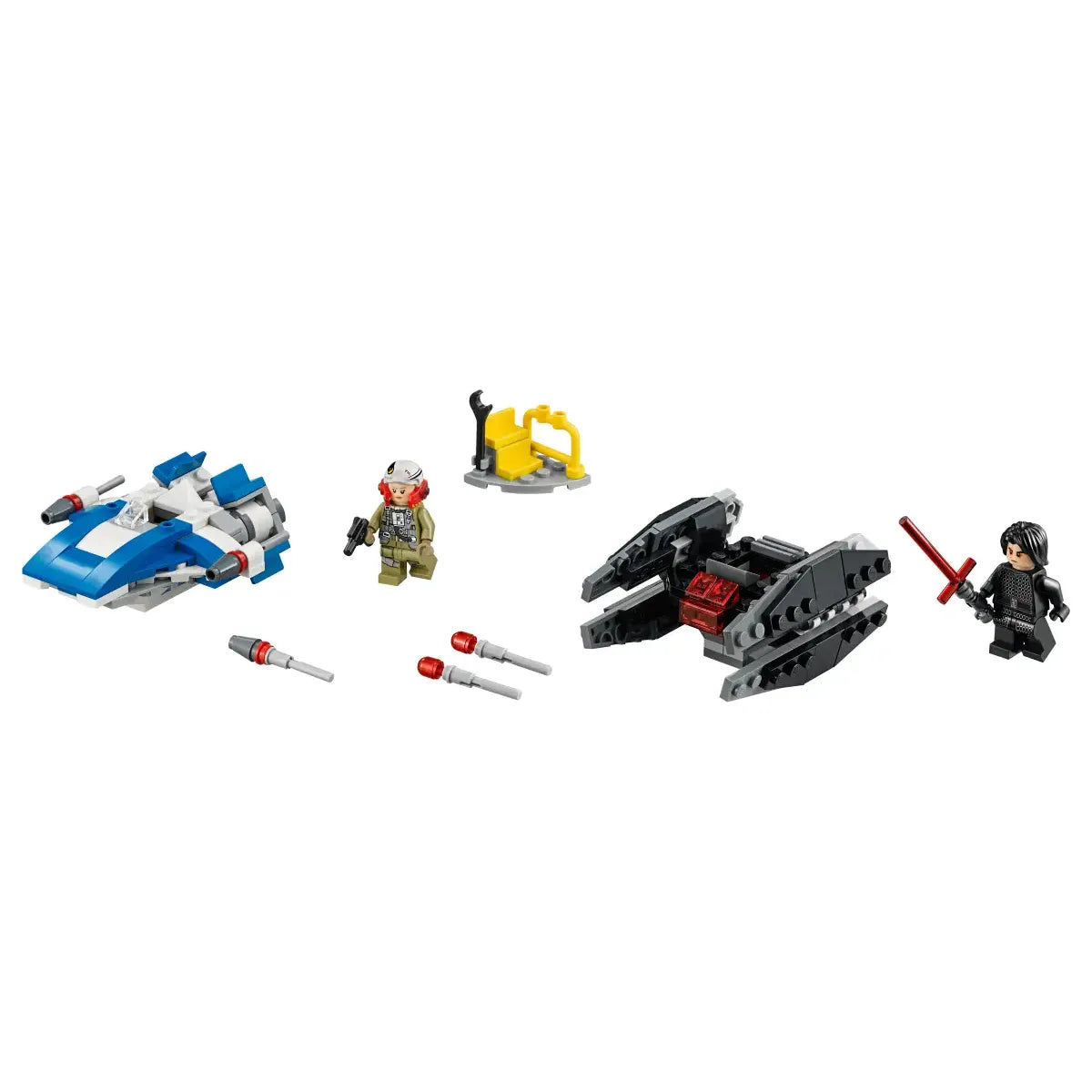 LEGO 75196 - A-wing vs. TIE Silencer Microfighters
