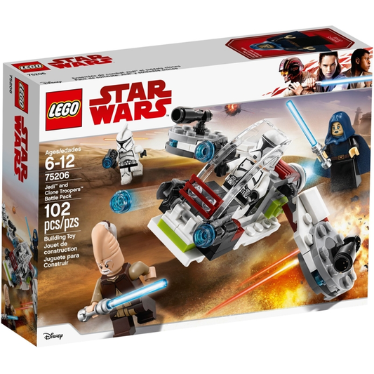 LEGO 75206 - Jedi en Clone Troopers Battle Pack