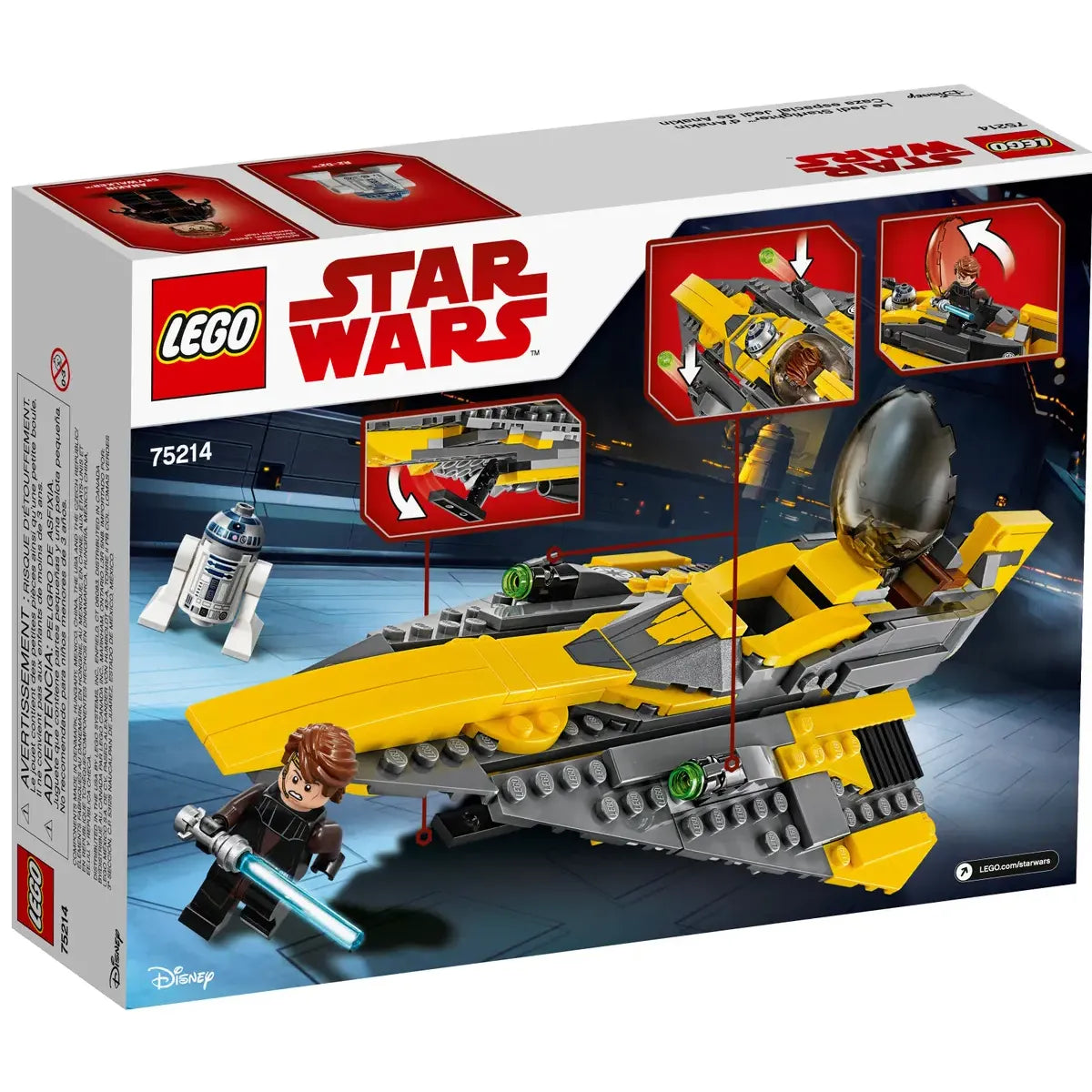 LEGO 75214 - Anakin's Jedi Starfighter