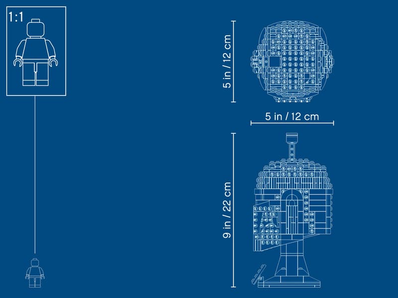 LEGO 75277 - Boba Fett Helm