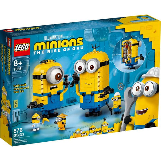 LEGO 75551 - Minions-figuren van Stenen en hun Schuilplaats