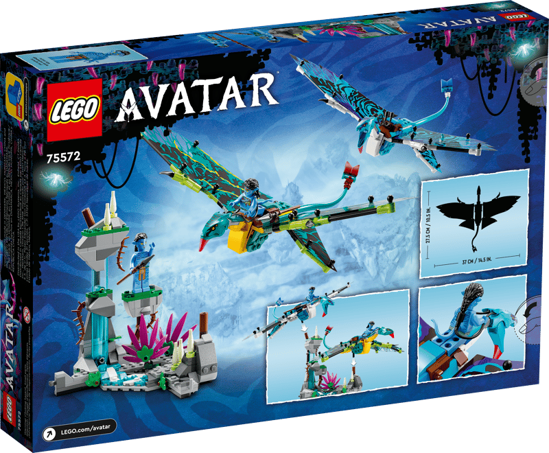 LEGO 75572 - Jake & Neytiri's Eerste Vlucht op de Banshee
