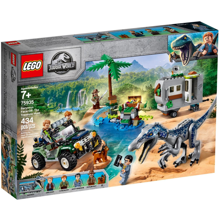 LEGO 75935 - Confrontatie met Baryonyx: de Schattenjacht