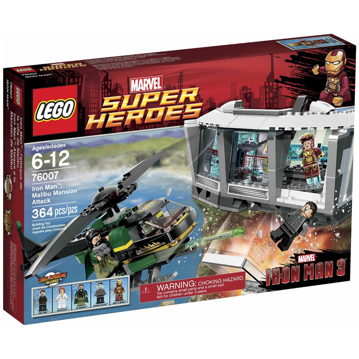 LEGO 76007 - Iron Man: Malibu Landhuis Aanval