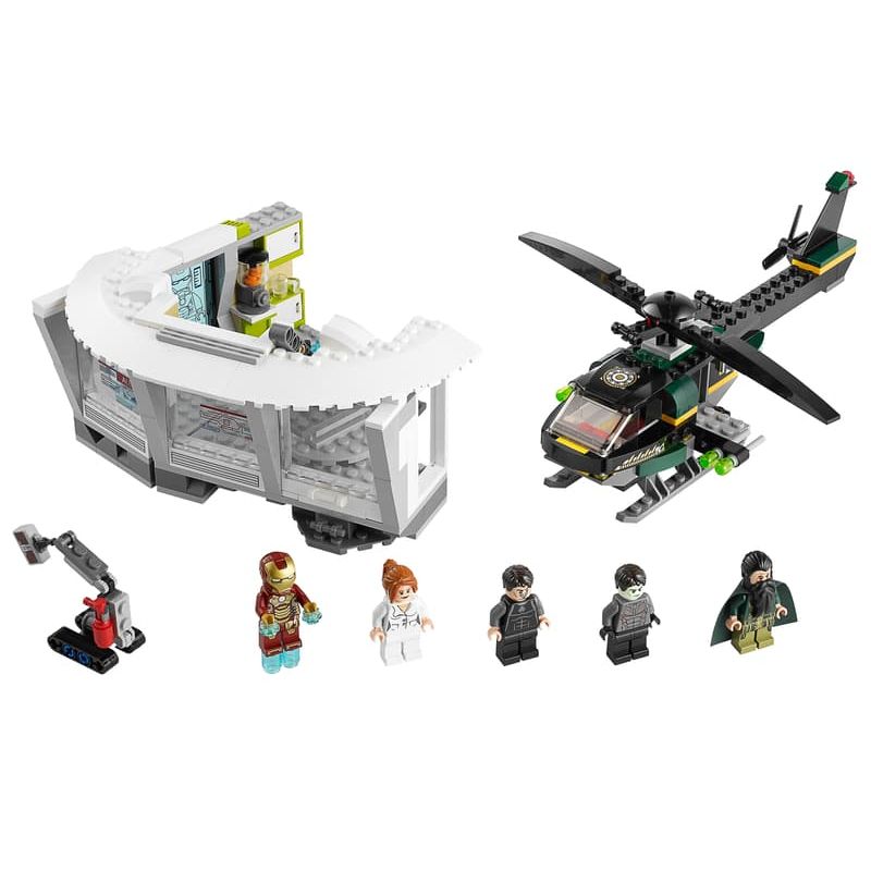 LEGO 76007 - Iron Man: Malibu Landhuis Aanval