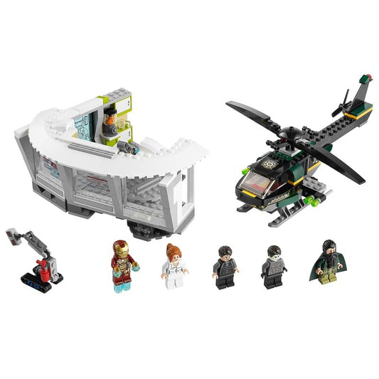 LEGO 76007 - Iron Man: Malibu Landhuis Aanval