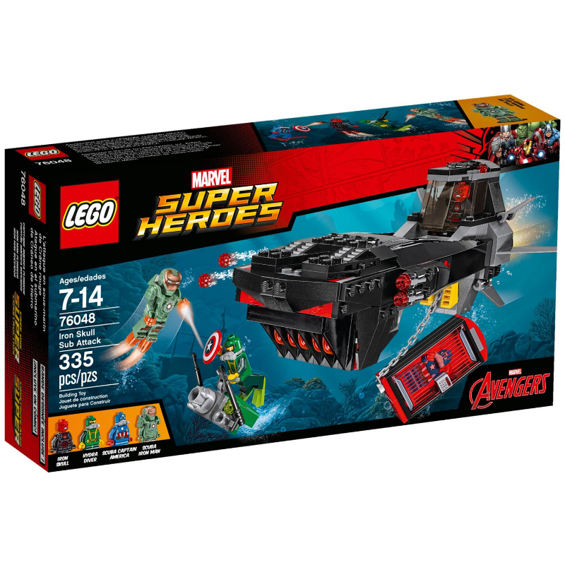 LEGO 76048 - Iron Skull Duikbootaanval