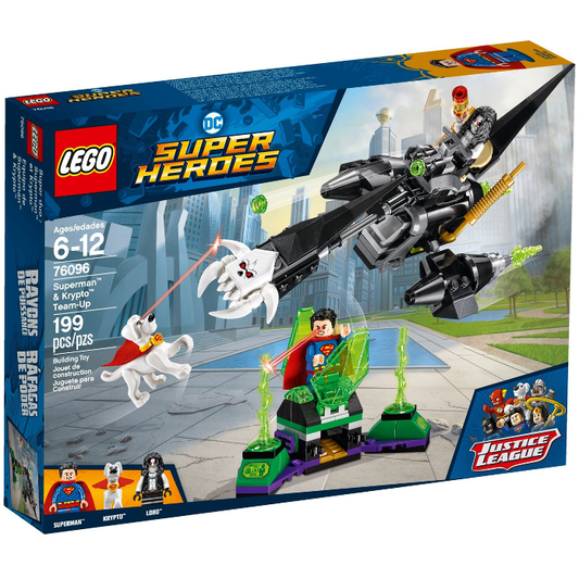 LEGO 76096 - Superman En Krypto Werken Samen