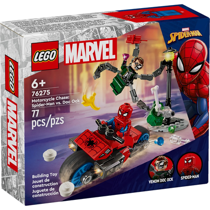 LEGO 76275 - Motorachtervolging: Spider-Man vs. Doc Ock