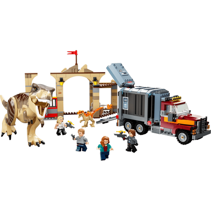 LEGO 76948 - T. rex & Atrociraptor Dinosaurus Ontsnapping