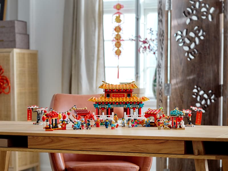 LEGO 80105 - Tempelmarkt voor Chinees Nieuwjaar