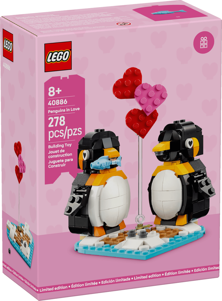 LEGO 40886 - Verliefde Pinguïns