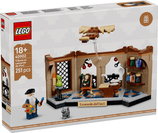 LEGO 40902 - Eerbetoon aan Leonardo da Vinci